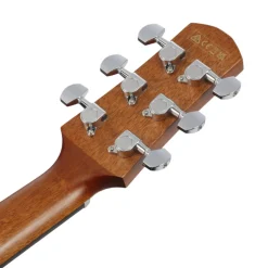 Ibanez AAM50LCE Left Handed Acoustic Guitar - Open Pore Light Brown Sunburst Top