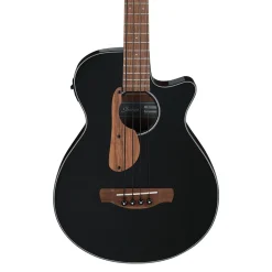Ibanez AEGB24E Black High Gloss Acoustic Bass Guitar