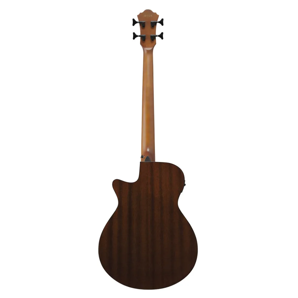 Ibanez AEGB24FEMHS Electro Acoustic Bass Guitar Mahogany Sunburst High Gloss