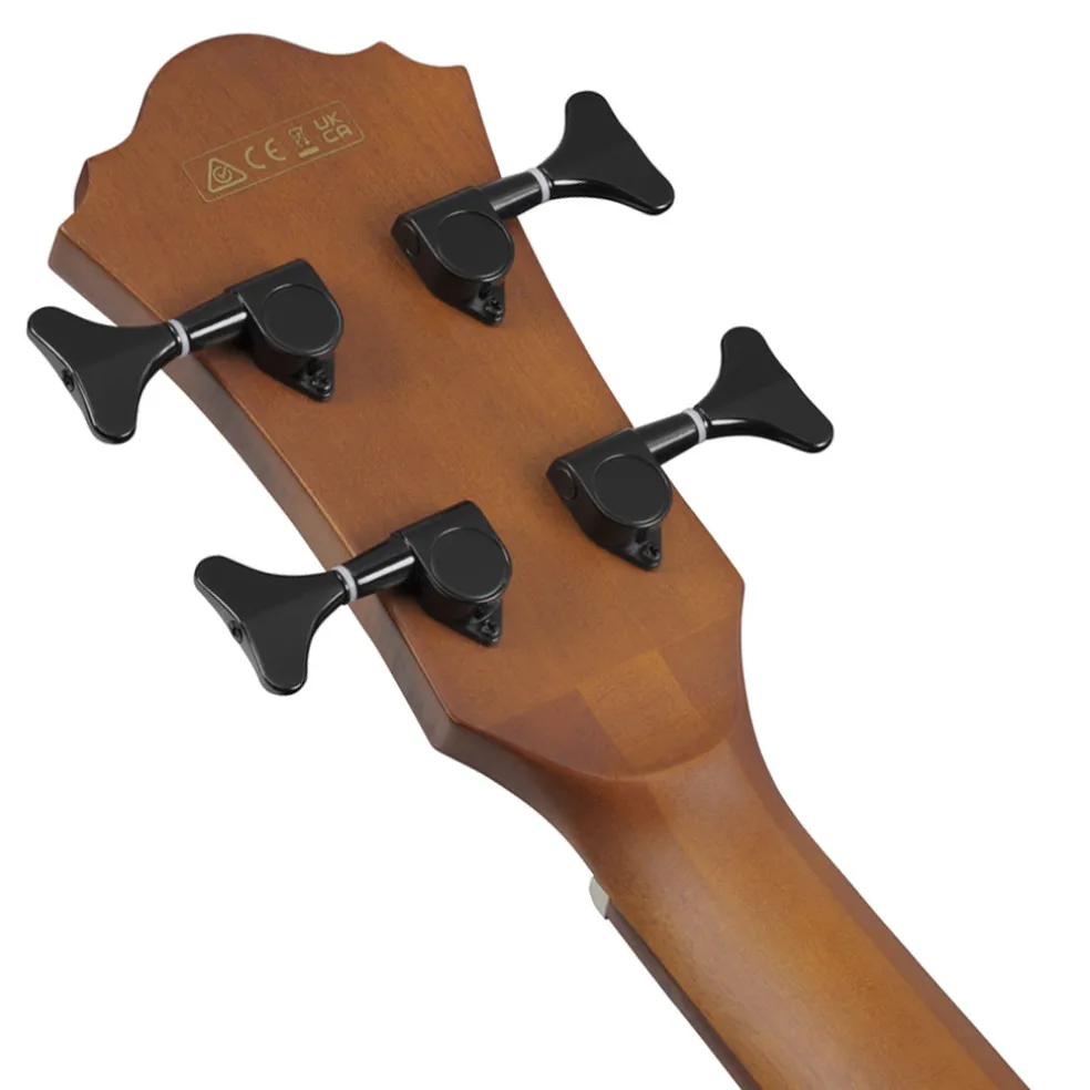 Ibanez AEGB24FEMHS Electro Acoustic Bass Guitar Mahogany Sunburst High Gloss