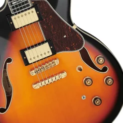 Ibanez AS113 BS Electric Guitar W/Case