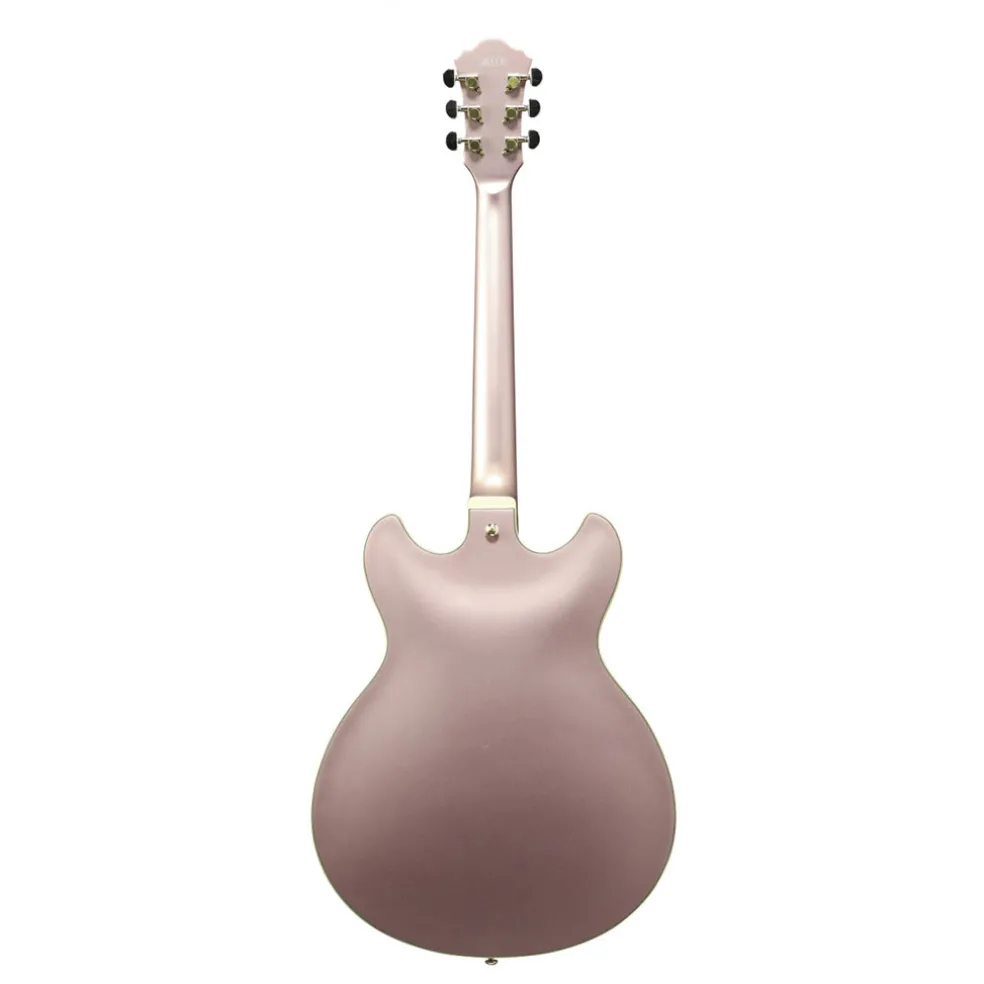 Ibanez AS73G Artcore Guitar - Rose Gold Metallic Flat