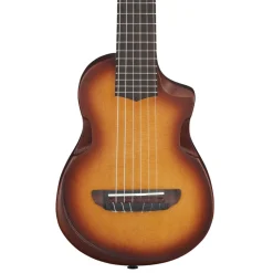 Ibanez AUP10N Ukulele with Bag - Open Pore Light Brown Sunburst