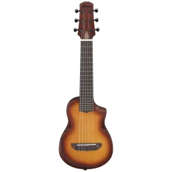 Ibanez AUP10N Ukulele with Bag - Open Pore Light Brown Sunburst