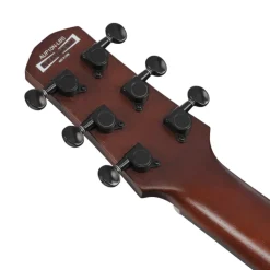 Ibanez AUP10N Ukulele with Bag - Open Pore Light Brown Sunburst