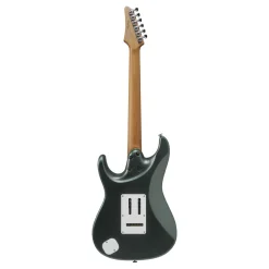 Ibanez AZ2204N Electric Guitar with Rosewood Fretboard and Case - Ivy Green Metallic Flat