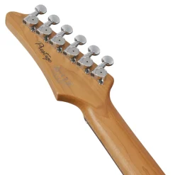 Ibanez AZ2204N Electric Guitar with Rosewood Fretboard and Case - Ivy Green Metallic Flat