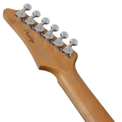 Ibanez AZ2203NT Electric Guitar with Rosewood Fretboard and Case - Dark Tide Blue Flat