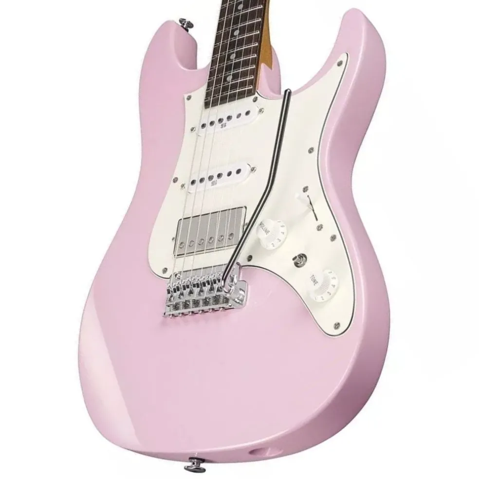 Ibanez AZ2204NW Prestige Electric Guitar w/ Case - Pastel Pink