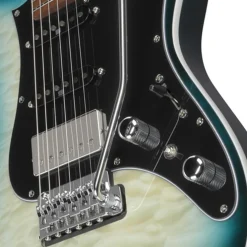 Ibanez AZ24P1QMDOB Electric Guitar Deep Ocean Blonde