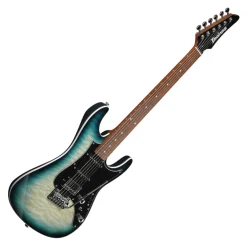 Ibanez AZ24P1QMDOB Electric Guitar Deep Ocean Blonde