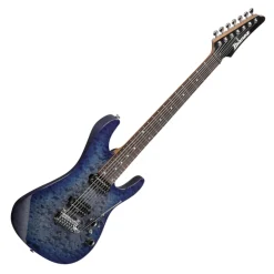 Ibanez AZ427P2QMTUB 7 String Electric Guitar Twilight Blue Burst