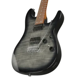 Ibanez AZ24S1F Electric Guitar - Transparent Turquoise Burst