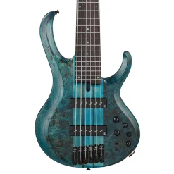Ibanez BTB946 Cosmic Blue Low Gloss 6 String Electric Bass