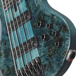 Ibanez BTB946 Cosmic Blue Low Gloss 6 String Electric Bass