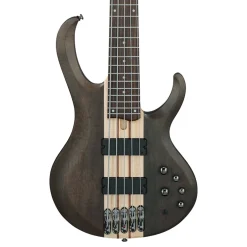 Ibanez BTB605 Transparent Gray Flat 5 String Electric Bass