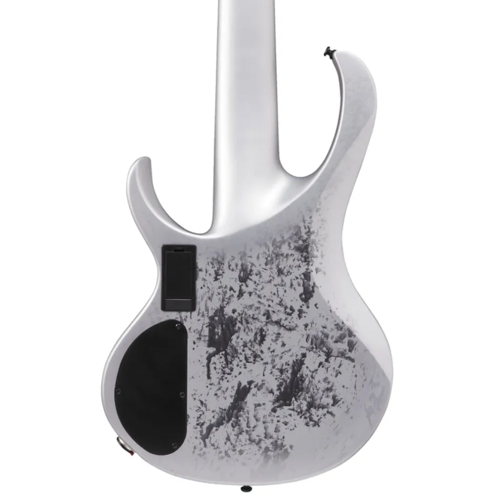 Ibanez BTB25TH6SLM 6 String Electric Bass Guitar Silver Blizzard Matte
