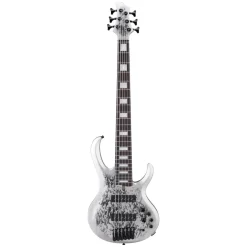 Ibanez BTB25TH6SLM 6 String Electric Bass Guitar Silver Blizzard Matte