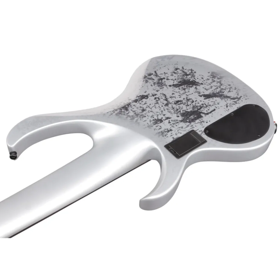 Ibanez BTB25TH6SLM 6 String Electric Bass Guitar Silver Blizzard Matte