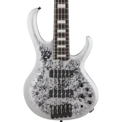 Ibanez BTB25TH5SLM 5 String Electric Bass Guitar Silver Blizzard Matte