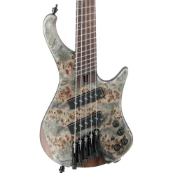 Ibanez EHB1505MS Electric Bass - Black Ice Flat