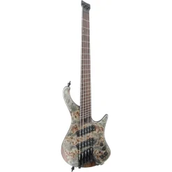 Ibanez EHB1505MS Electric Bass - Black Ice Flat