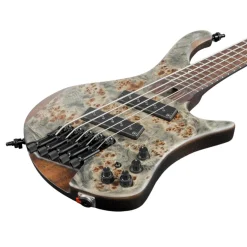Ibanez EHB1505MS Electric Bass - Black Ice Flat