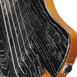 Ibanez EHB1135MS Silver Wave Black Low Gloss 5 String Electric Bass with Gig bag