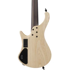 Ibanez EHB1675MS 5-String Bass with Fishman Fluence Pickups and Gig Bag - Natural Flat