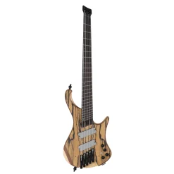 Ibanez EHB1675MS 5-String Bass with Fishman Fluence Pickups and Gig Bag - Natural Flat