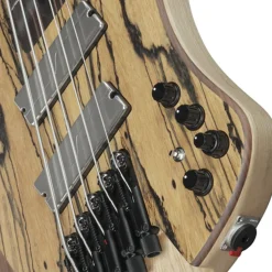 Ibanez EHB1675MS 5-String Bass with Fishman Fluence Pickups and Gig Bag - Natural Flat