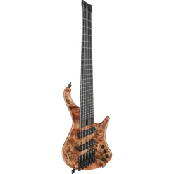 Ibanez EHB1506MSABL Headless 6 String Electric Bass Guitar Antique Brown Stained Low Gloss
