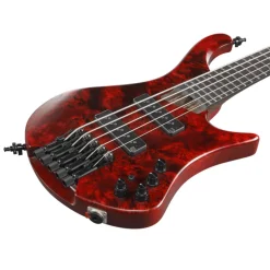 Ibanez EHB1505SWL Headless 5 String Electric Bass Guitar Stained Wine Red Low Gloss