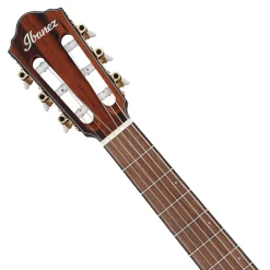 Ibanez FRH10N Flat Left Handed Nylon String Guitar - Brown Sunburst