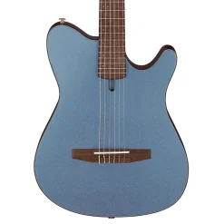 Ibanez FRH10N Indigo Metallic Flat Nylon String Guitar