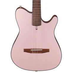 Ibanez FRH10N Rose Gold Metallic Flat Nylon String Guitar