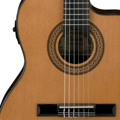 Ibanez GA5TCE Slim Classical Guitar - Amber High Gloss