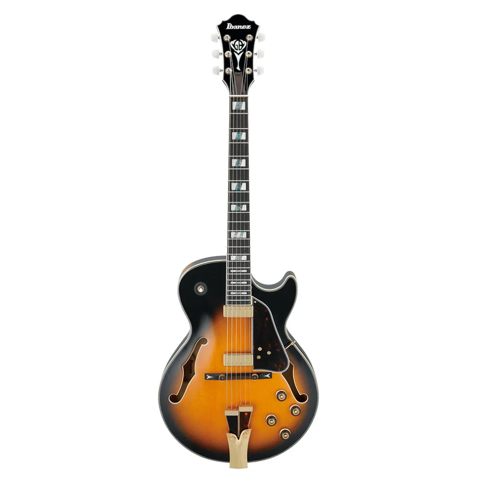 Ibanez GB10SE George Benson Archtop - Brown Sunburst