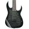 Ibanez GRG7221QA 7 String - Transparent Black Sunburst