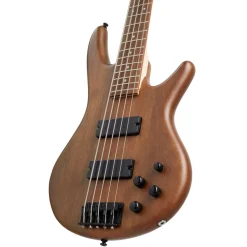 Ibanez GSR205B Gio Electric 5-String Bass, Walnut Flat