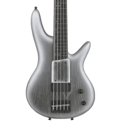 Ibanez GWB25THSWF 5 String Electric Bass Guitar Silver Wave Burst Flat