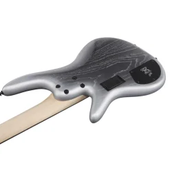 Ibanez GWB25THSWF 5 String Electric Bass Guitar Silver Wave Burst Flat