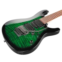 Ibanez KIKOSP3 Kiko Signature Electric Guitar - Transparent Emerald Burst