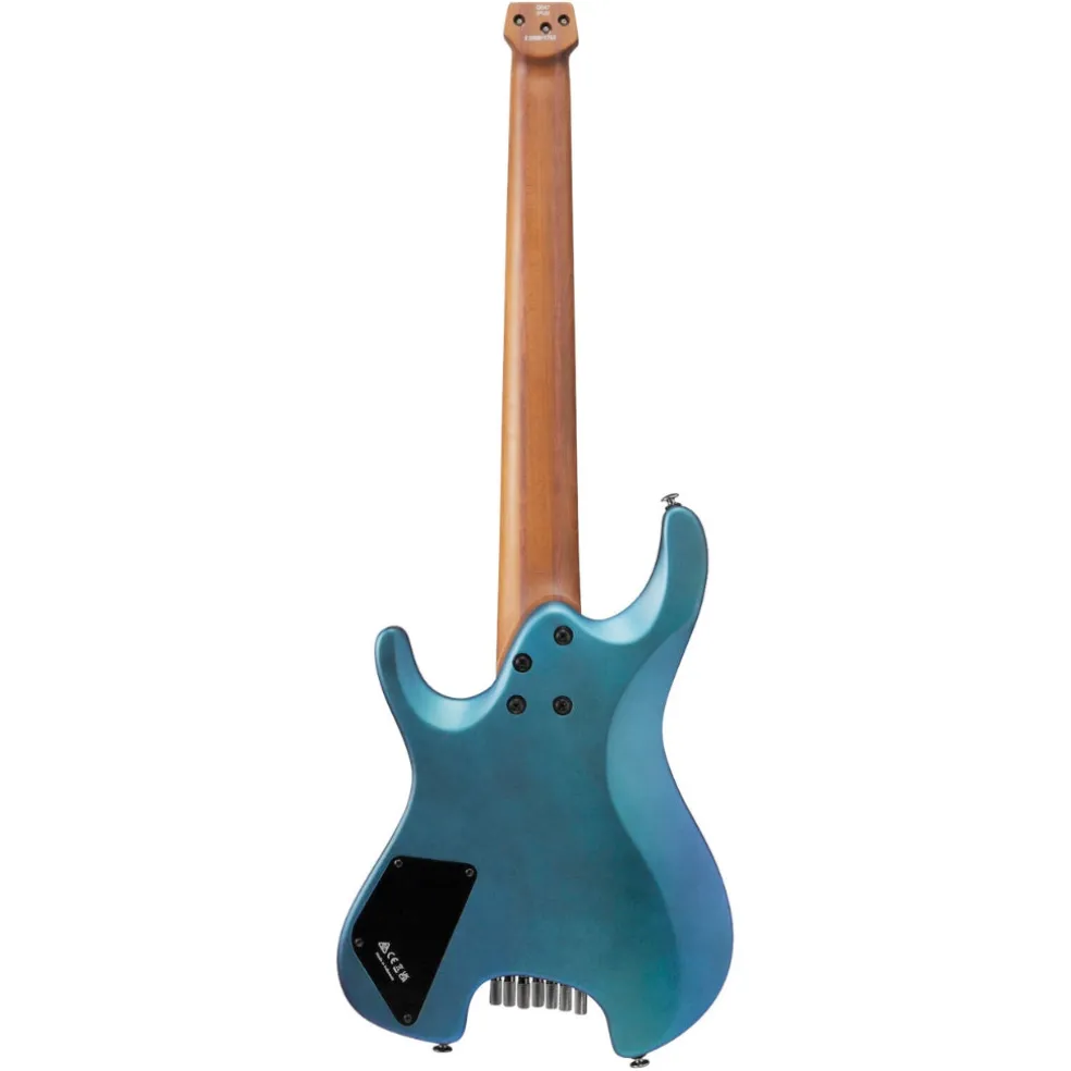 Ibanez Q547 7-String Electric Guitar With Bag - Blue Chameleon Metallic Matte