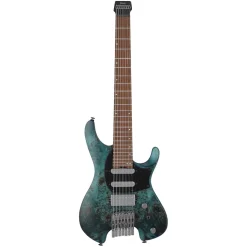 Ibanez Q547PB 7 String Electric Guitar - Cosmic Blue Low Gloss