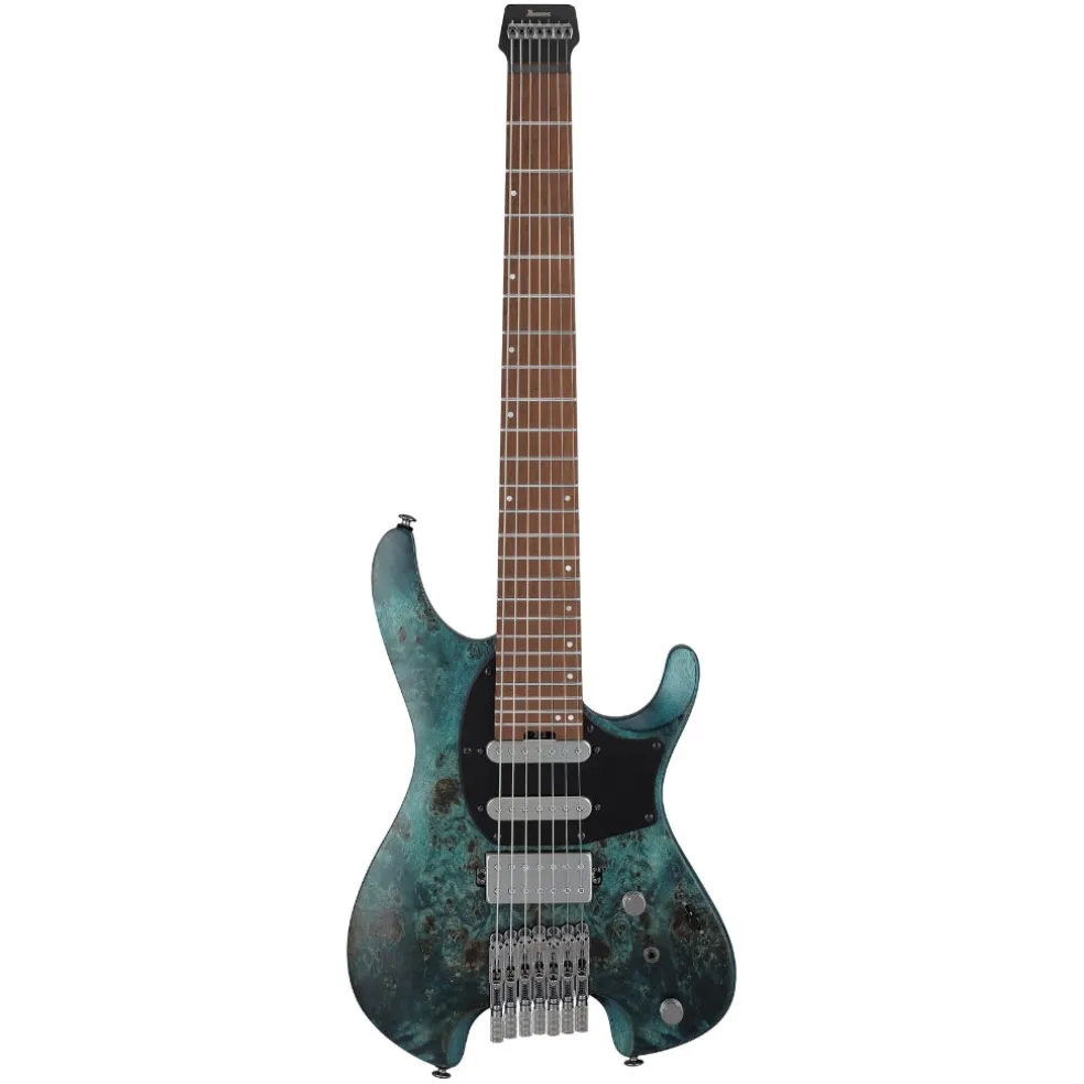 Ibanez Q547PB 7 String Electric Guitar - Cosmic Blue Low Gloss