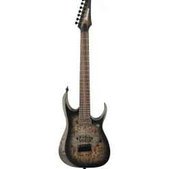 Ibanez RGD71ALPA 7 String - Charcoal Burst Black Stained Flat