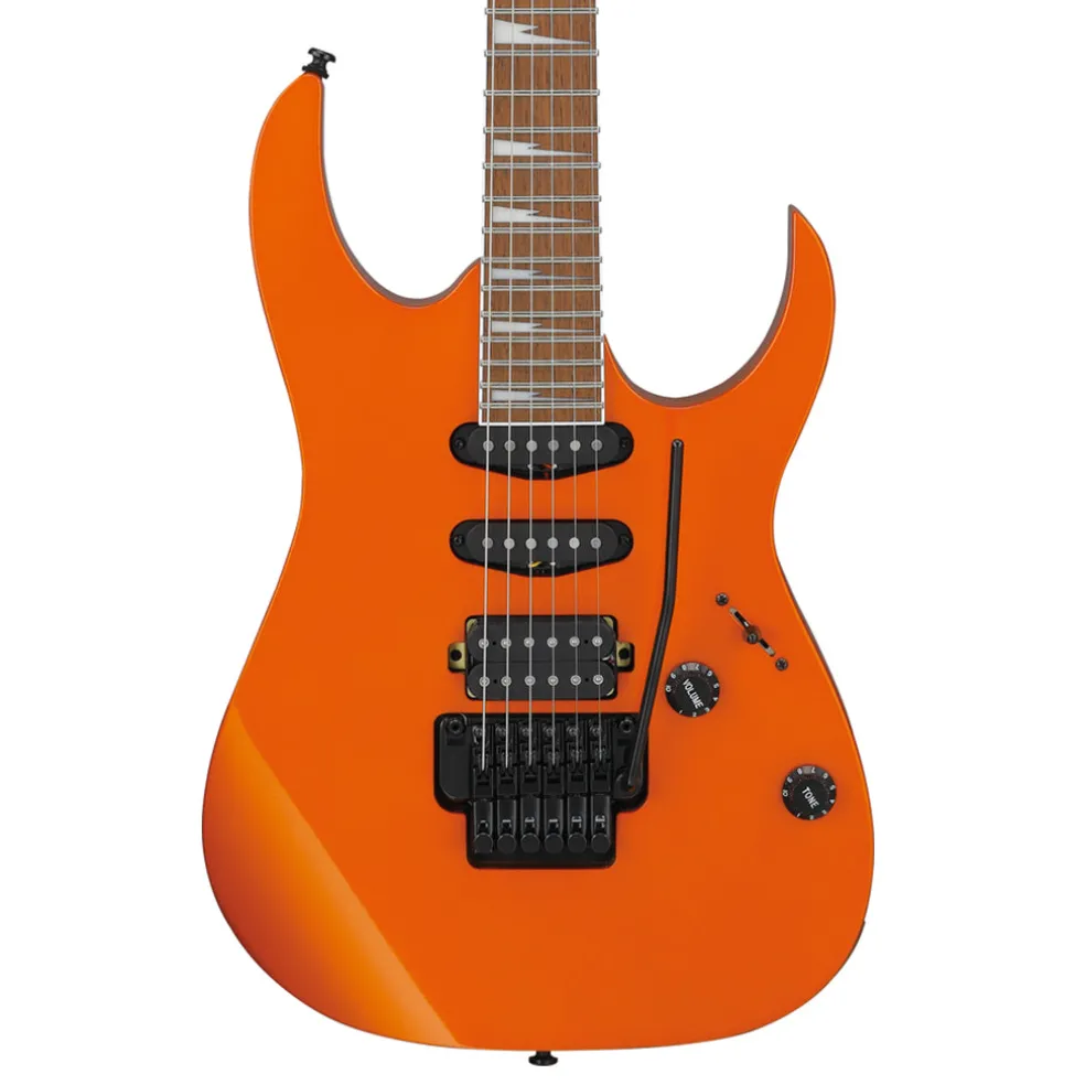 Ibanez RG460DX Meranti Body with Jatoba Fretboard - Orange Metallic