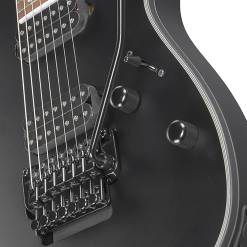 Ibanez RG7420EXBKF 7 String Electric Guitar Black Flat