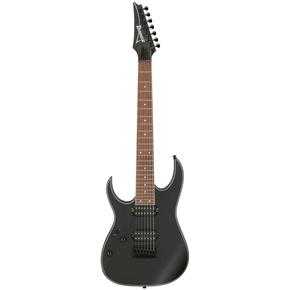 Ibanez RG7421EXL Left Handed 7-String Electric Guitar - Black Flat